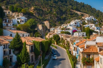 view of the city of kotor country