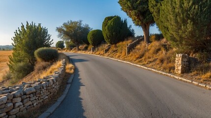 the road to the mountain