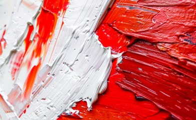  Vivid Abstract Art: Multi-Colored Paint Splatters on Canvas, Emotional Expression through Color and Form