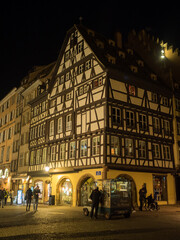 Obraz premium Half-timbered building