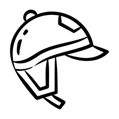 Equestrian Helmet Icon