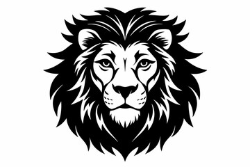 Lion head vector illustration