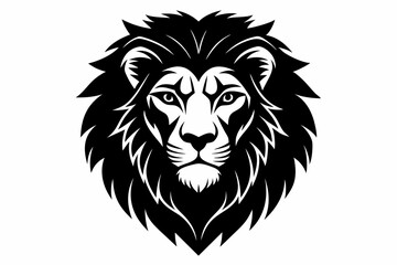 Obraz premium Lion head vector illustration