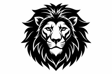 Obraz premium Lion head vector illustration