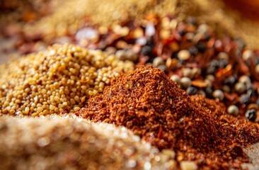  Variety Spices on Display