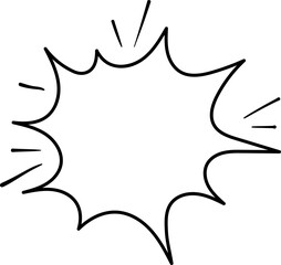 Speech Bubble Note Illustration