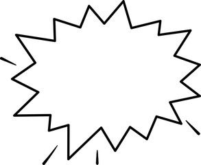 Speech Bubble Note Illustration