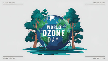 Ozone Day, And | World Ozone Day, Poster, Illustration, Ozone Day Poster, global movement to protect our planet on. World Ozone Day Poster, with | Happy World Ozone Day, Banner, Story, 
