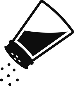 recommend clip art: Salt shaker vector icon