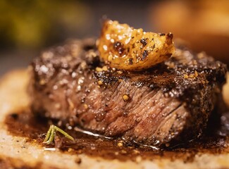 Steak au poivre, France traditional food