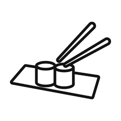 Sushi Icon Pack Japanese Food Illustrations for Culinary and Dining Experiences