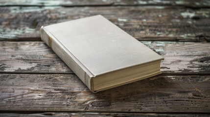 Fototapeta premium Design your own book cover with this blank template. Customize the background and add your own text and images to create a unique cover that perfectly represents your book.