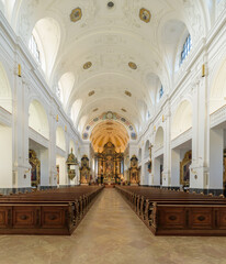 Basilika St. Anna in Altötting Innen raum