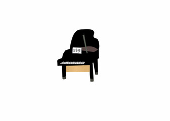 グランドピアノ