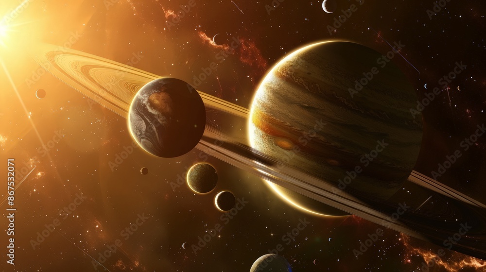 Poster the solar system is just one of billions in the universe, each with its own unique characteristics a