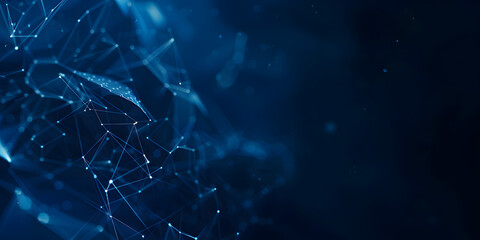 Blue Technology Business Background for PPT