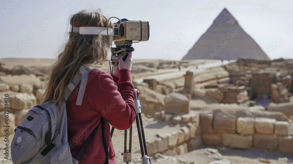 Poster the survey team employs 3d modeling and virtual reality technology to reconstruct ancient sites and 