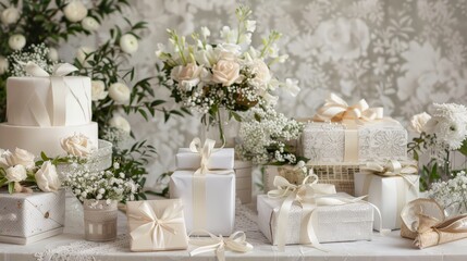 The wedding registry allows guests to contribute to the couple's new life together, selecting gifts that will become cherished memories.