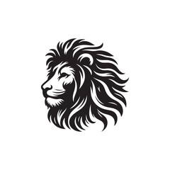 Obraz premium vector set of lion silhouette logo Lion collection.
