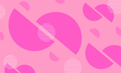 abstract pink semi circle background