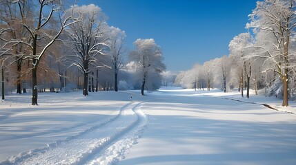 Obraz premium winter