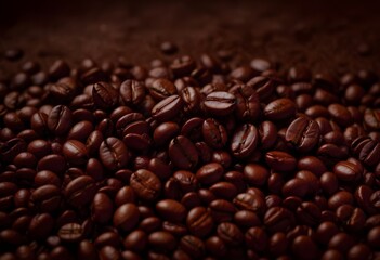 Obraz premium coffee beans background