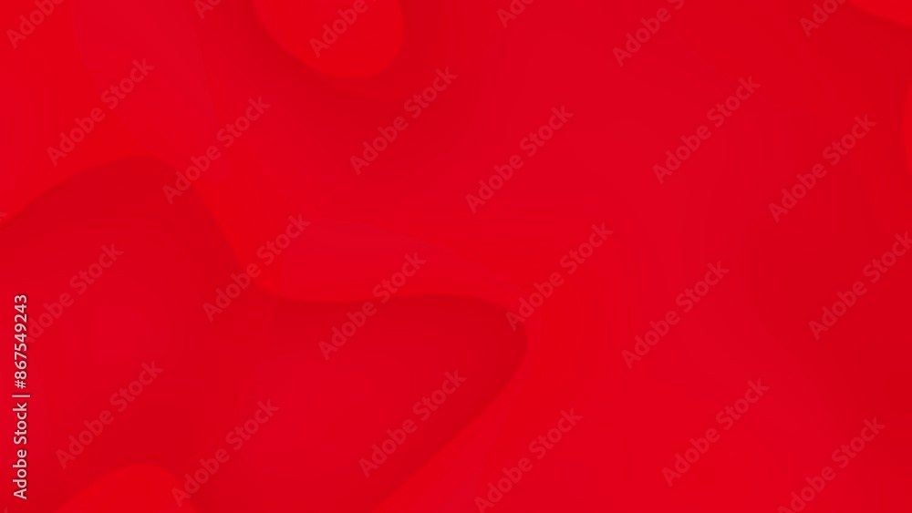 Poster red abstract background with wavy lines and shapes. perfect for modern design projects, backgrounds,