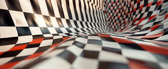 Discuss The Trend Of Using Checkerboard Patterns In Modernist Wallpaper Styles, Wallpapers HD