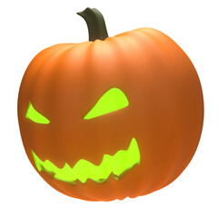 3D Halloween Pumpkin