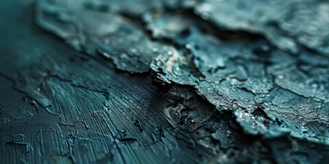 Rough Textured Surface with Peeling Paint