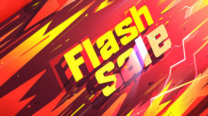 A dynamic banner for a "Flash Sale" 