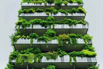 Obraz premium Embracing an ecofriendly lifestyle by integrating green tech innovations