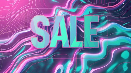 Colorful Waves Sale Banner