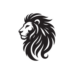 vector set of lion silhouette logo Lion collection.