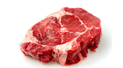 speak meat isolated on white background