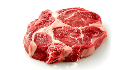 speak meat isolated on white background