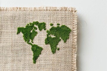 Fototapeta premium Reducing your carbon footprint with sustainable lifestyle choices