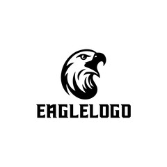 Eagle Head icon, eagle logo, American eagle, Illustration Vector