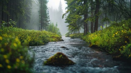 Obraz premium World Rivers Day background concept 