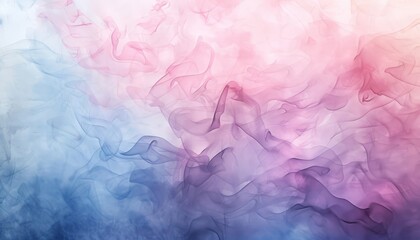 Abstract Blurred Smoke Background with Pink and Purple Hues