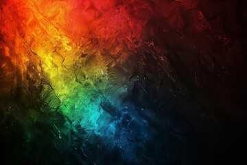 Fototapeta premium Vibrant Abstract Art with Rainbow Colors