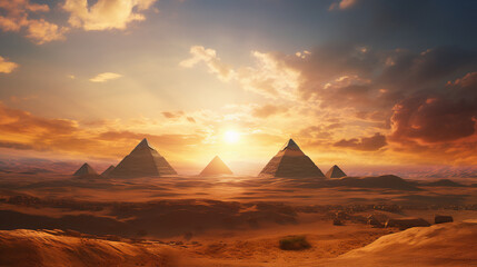 pyramids of giza