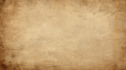 Obraz premium An old brown vintage paper with a grunge texture, torn edges, and some stains. Perfect for backgrounds, document themes, and rustic artistic designs.
