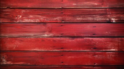 The image displays a set of brightly toned red wood planks with natural textures and grains, aligned horizontally to exhibit an inviting and warm backdrop perfect for creative projects.