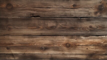 Fototapeta premium This image captures weathered wooden planks with dark, natural patterns, showing the unique and intricate grain in a horizontal arrangement, suitable for a rustic decor aesthetic.