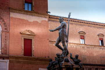 Fountain of Neptune in Piazza del Nettuno, Bologna, Italy – Renaissance Masterpiece