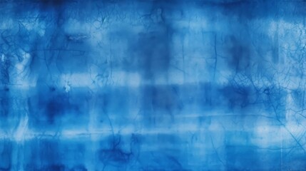 Obraz premium This abstract artwork features shades of blue with a textured appearance, symbolizing tranquility, depth, and calmness, reminiscent of water and sky elements blended beautifully.