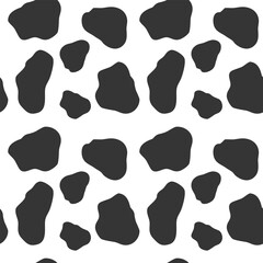 Seamless cow pattern