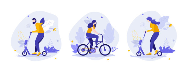 Fototapeta premium Vector Business Character Set