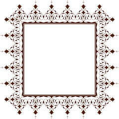 islamic illumination, turkish illuination, Nakashi design, frame, illumination, border design, nakashi pattern
